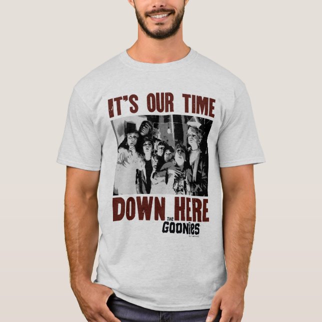 The Goonies "It's Our Time Down Here" T-Shirt (Front)