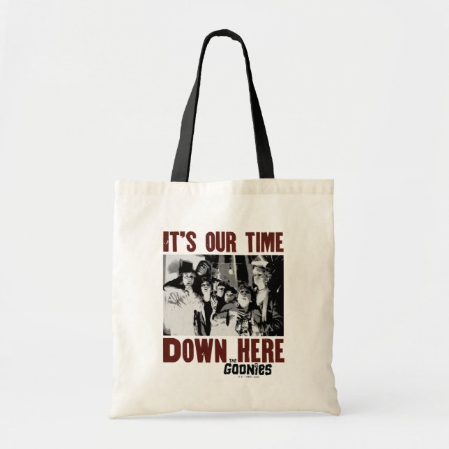 The Goonies "It's Our Time Down Here" Tote Bag (Front)