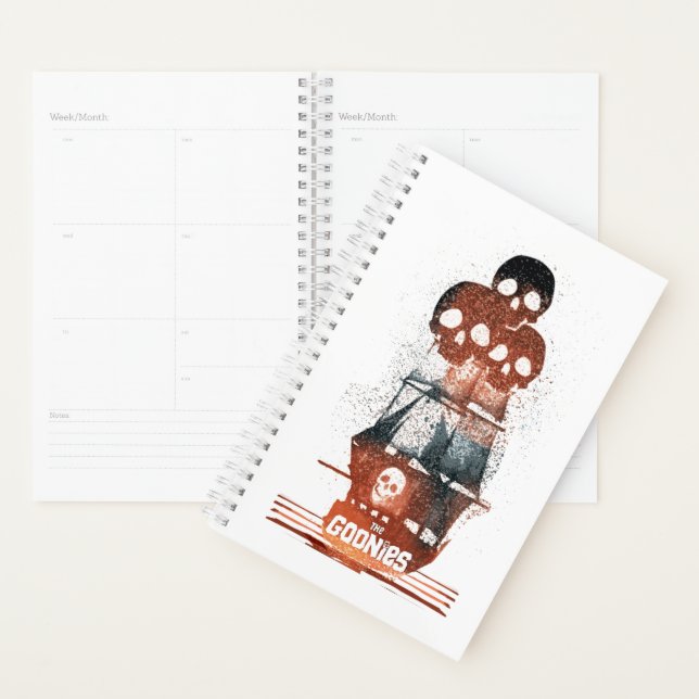 The Goonies Pirate Ship Silhouette Graphic Planner (Display)