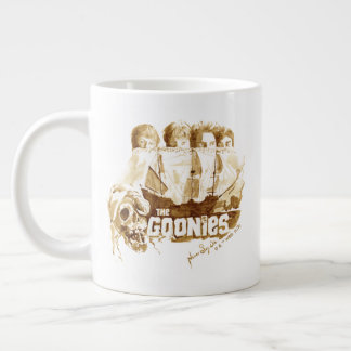 The Goonies Pirate Ship Watercolor Graphic Large Coffee Mug