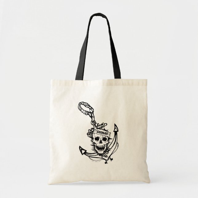 The Goonies Skull & Anchor Graphic Tote Bag (Front)