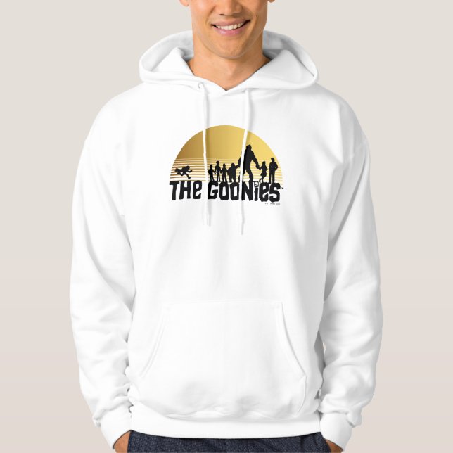 The Goonies Sunset Silhouette Graphic Hoodie (Front)