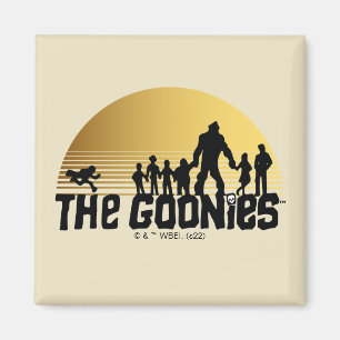 The Goonies Sunset Silhouette Graphic Magnet