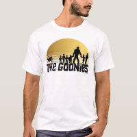 The Goonies Sunset Silhouette Graphic
