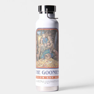 The Goonies Treasure Anniversary Poster Water Bottle