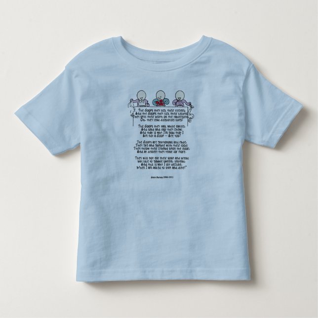 The Goops They Lick Their Fingers Toddler T-Shirt (Front)