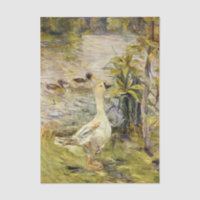 The Goose by Berthe Morisot Tissue Paper