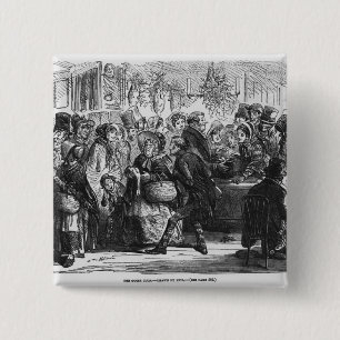 The Goose Club 15 Cm Square Badge