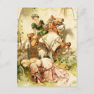 The Goose Girl Postcard