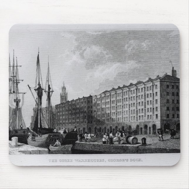 The Goree Warehouse, George's Dock, Liverpool Mouse Pad (Front)