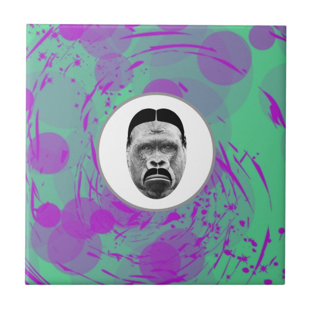 The Gorilla Ceramic Tile (Front)