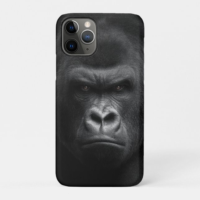 The Gorilla Face Case-Mate iPhone Case (Back)