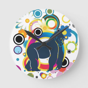 The Gorilla Wall Clock