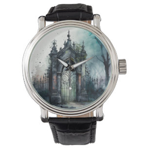 The Gothic Cemetery Gate Series Design 11 Watch