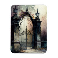 The Gothic Cemetery Gate Series Design 12