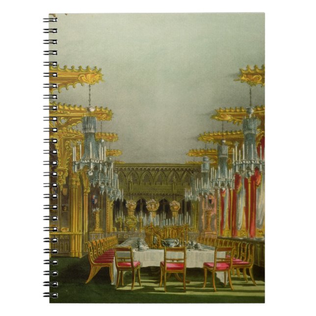 The Gothic Dining Room at Carlton House from Pyne' Notebook (Front)