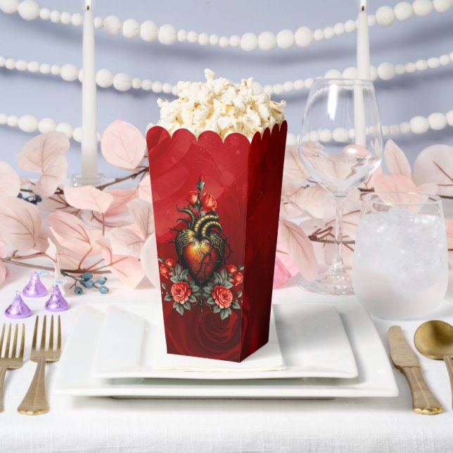 The Gothic elegance of the heart Favour Box (Wedding)