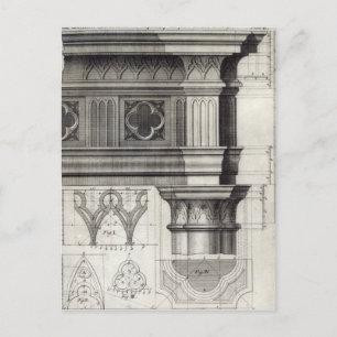 The Gothic Entablature Postcard