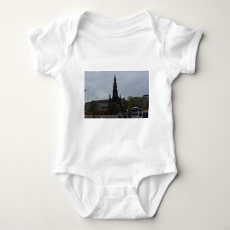The Gothic Scott Monument in Edinburgh Baby Bodysuit