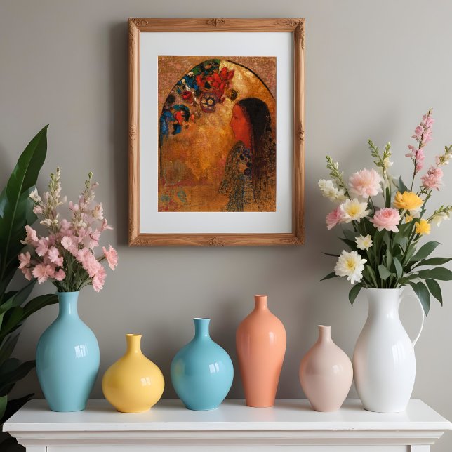 The Gothic Window, Odillon Redon Poster (Creator Uploaded)