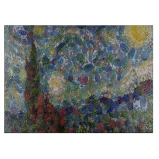 The Gourdy Night Starry Fine Art Spoof Cutting Board