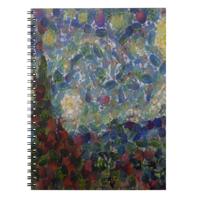 The Gourdy Night Starry Fine Art Spoof Notebook (Front)