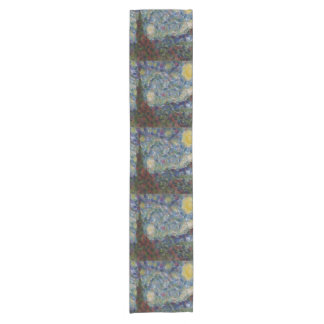 The Gourdy Night Starry Fine Art Spoof Short Table Runner