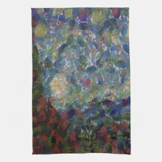 The Gourdy Night Starry Fine Art Spoof Tea Towel