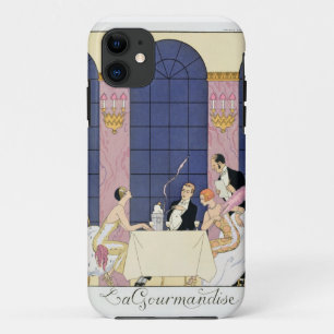The Gourmands, 1920-30 (pochoir print) iPhone 11 Case