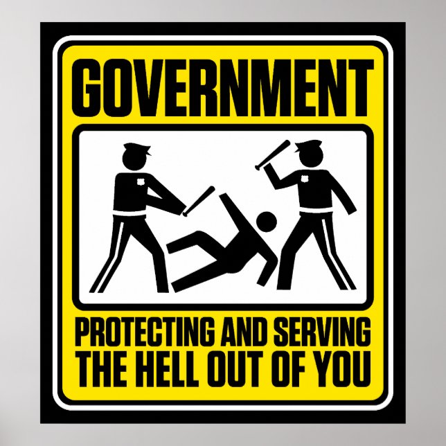 The Government Warning Poster (Front)