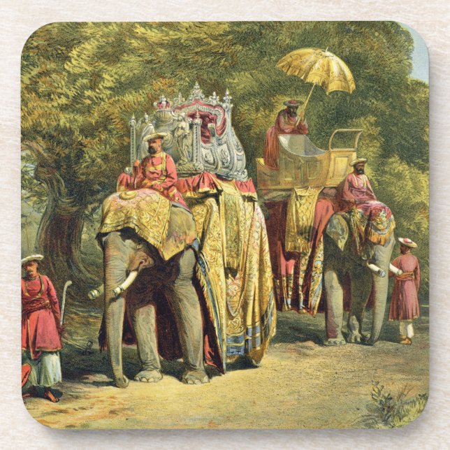 The Governor-General's State Howdah, 1863 (chromol Coaster (Front)