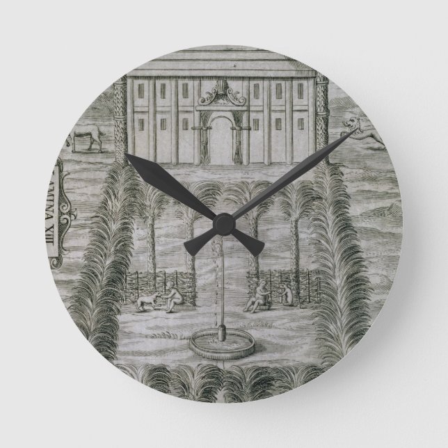 The Governor's Palace on the Island of Dominica (e Round Clock (Front)