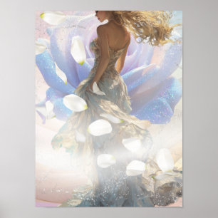 The Graceful Bloom Poster