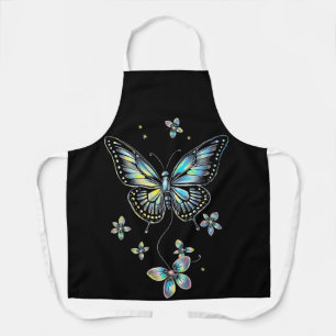 The Graceful Butterfly: A Symbol of Transformation Apron