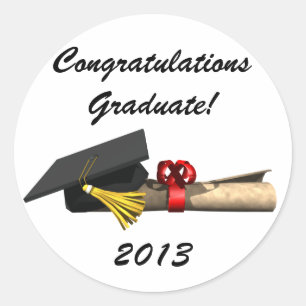 The Graduate - Classic Round Sticker