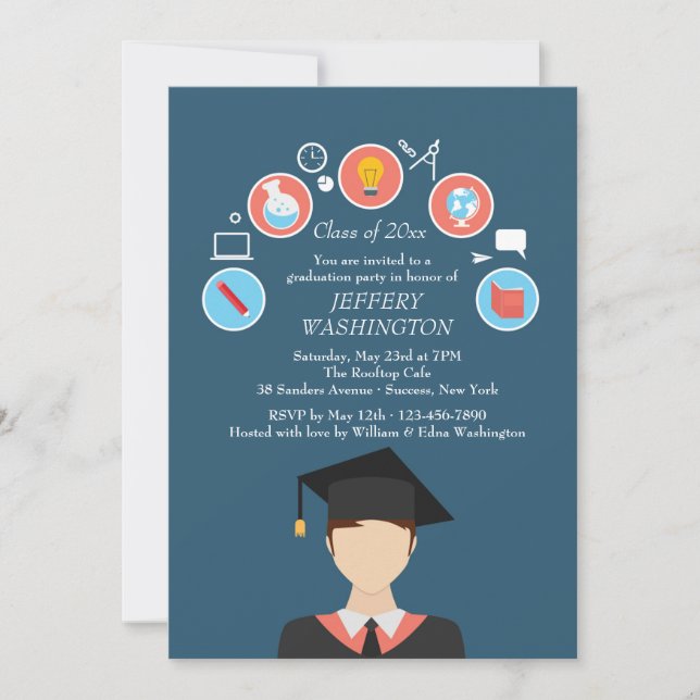 The Graduate Graduation Invitation (Front)