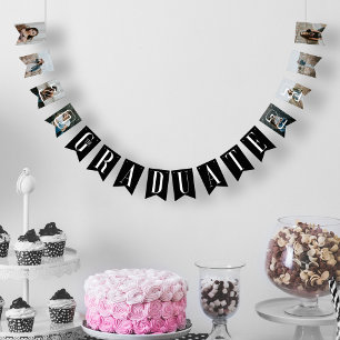 The Graduate Photo Collage Graduate Year Party Bun Bunting