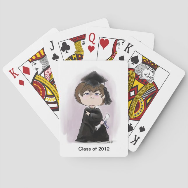 The Graduate! Playing Cards (Back)