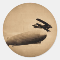 The Graf Zeppelin Approaching New York City 1928