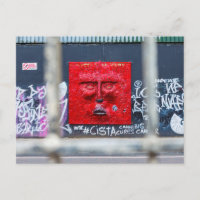 The Graffiti in Belfast Ireland Postcard