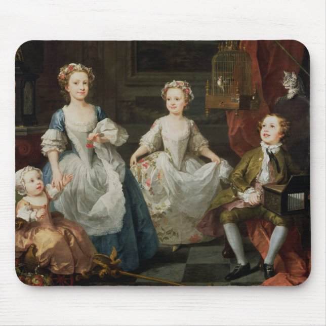The Graham Children, 1742 Mouse Pad (Front)
