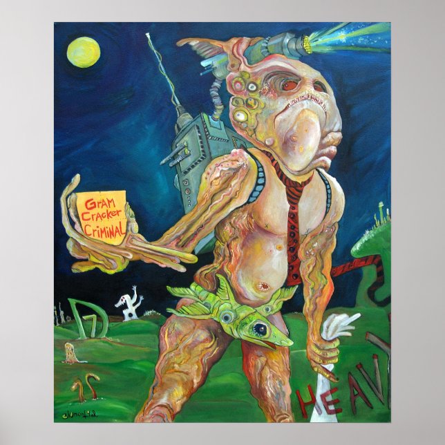 The Graham Kracker Criminal Poster (Front)