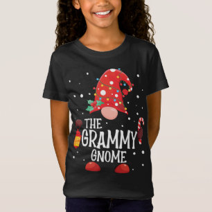 The Grammy Gnome Matching Family Christmas Gnome P T-Shirt