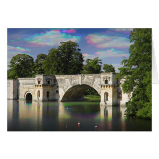 The Grand Bridge Tri Colour, Blenheim Palace Card