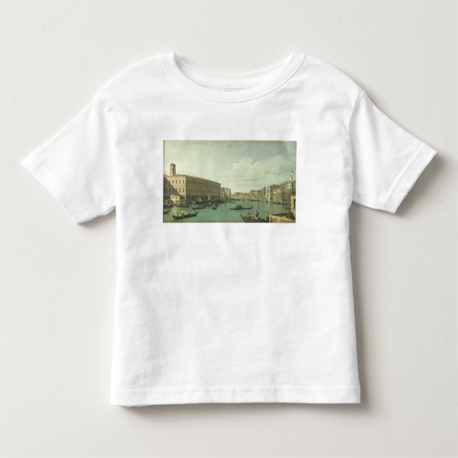 The Grand Canal from the Rialto Bridge Toddler T-Shirt (Front)