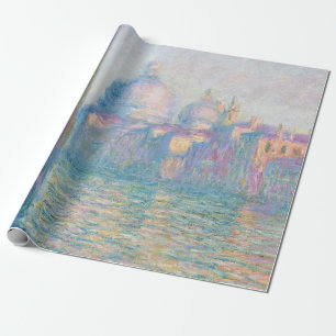 The Grand Canal In Venice By Claude Monet Wrapping Paper
