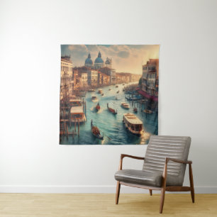 The Grand Canal in Venice Italy Travel Tapestry