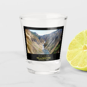 The Grand Canyon of the Yellowstone Shot Glass