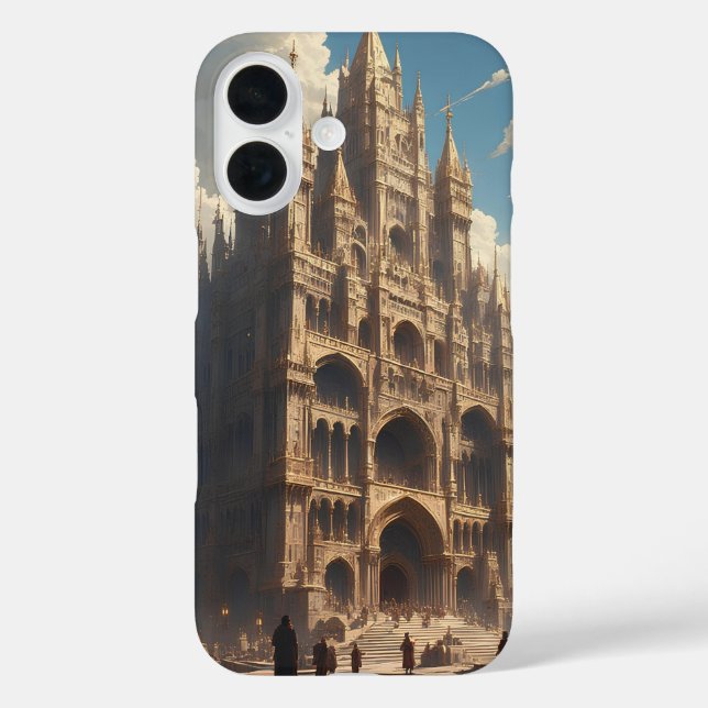 The Grand Cathedral Facade Case-Mate iPhone Case (Back)