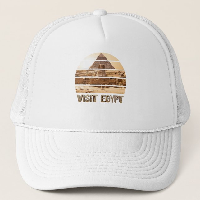 The Grand Egyptian Museum Trucker Hat (Front)